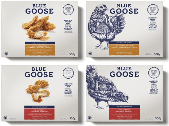 Blue Goose Pure Foods天然有机食物形象设计