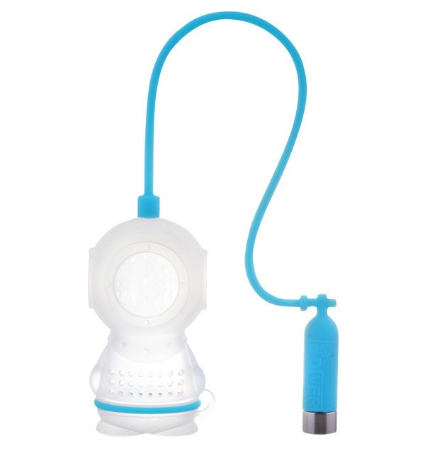 造型可爱的潜水员泡茶工具