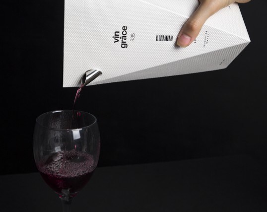 韩国新型葡萄酒环保包装
