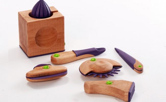 有趣的儿童厨房工具系列
