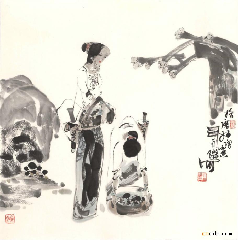 著名画家陈永乐国画作品欣赏