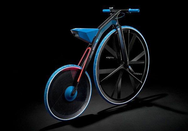 氧气Concept 1865复古电动自行车