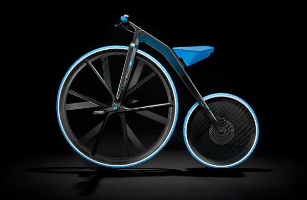 氧气Concept 1865复古电动自行车