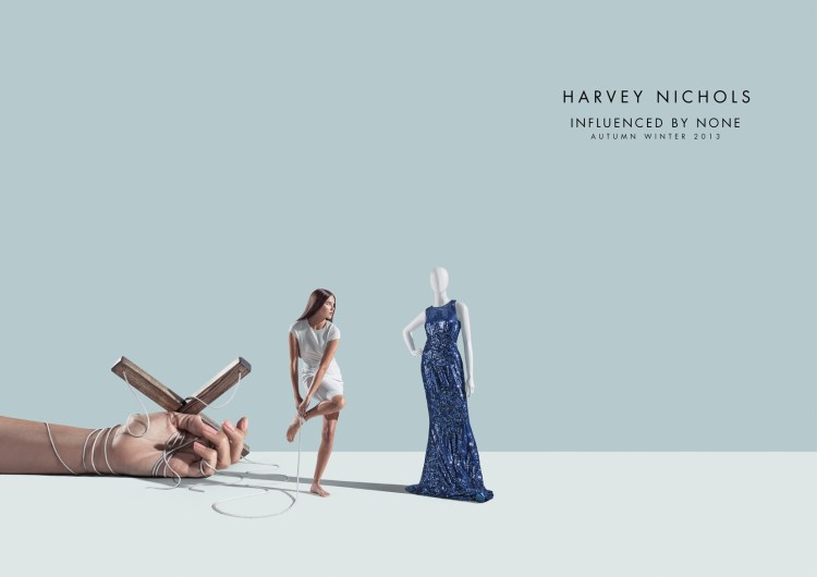 2013harvey nichols服饰平面广告