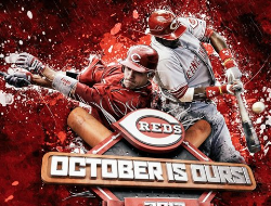 美国职棒大联盟季后赛海报宣传