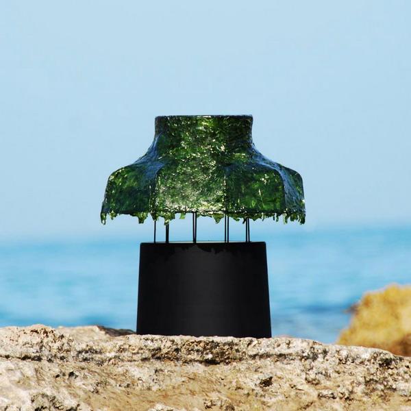 清新自然的海藻台灯