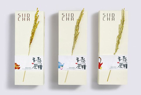 台湾吾谷茶粮包装设计