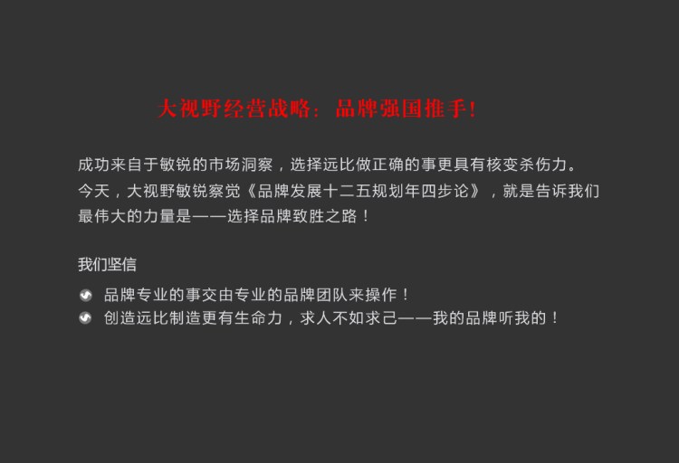 东莞大视野广告有限公司—权威品牌运营机构霸气展示