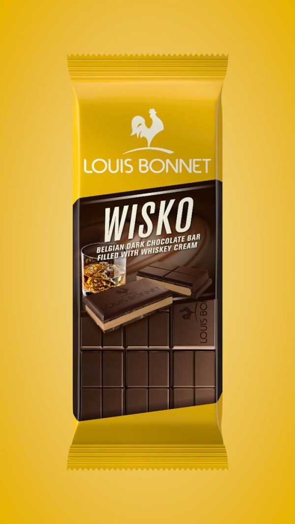 黑巧克力包装-Louis Bonnet品牌