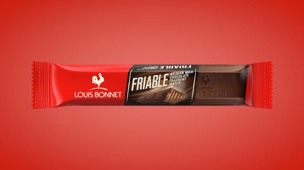 黑巧克力包装-Louis Bonnet品牌