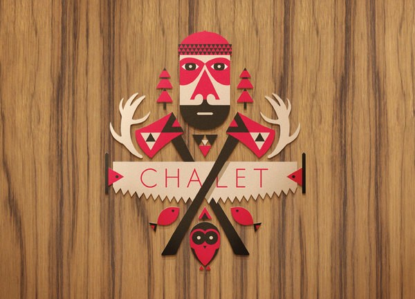 滑雪极限运动Target Chalet品牌设计