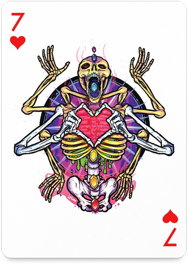 54位艺术家绘制成的54张扑克牌（一）