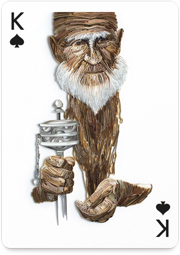 54位艺术家绘制成的54张扑克牌（二）