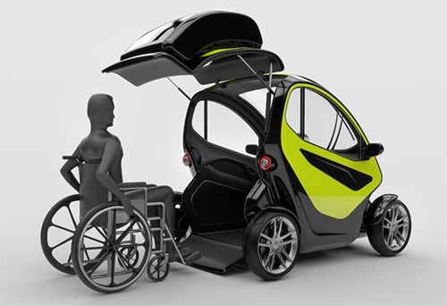 概念残疾人专用汽车