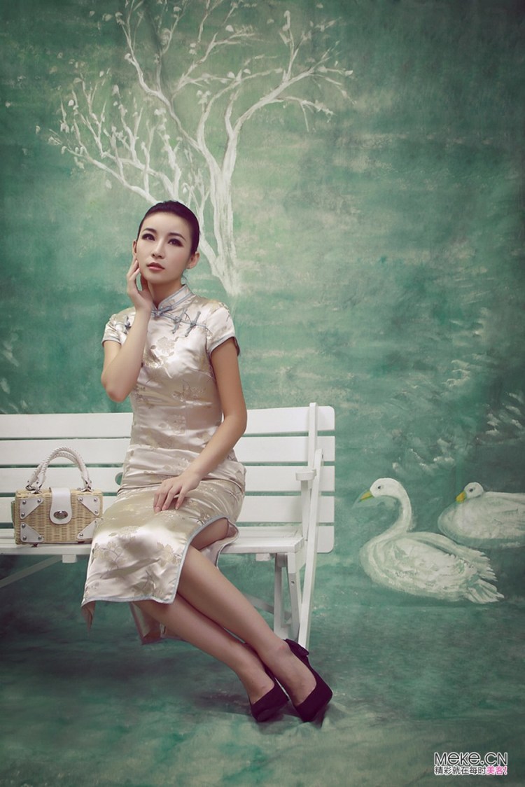 东莞大视野广告公司分享冬日旗袍设计作品