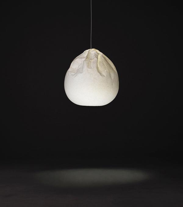 日本设计师设计的纸质灯具