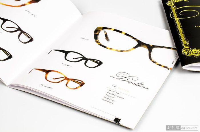 布朗尼女士眼镜公司品牌视觉形象设计