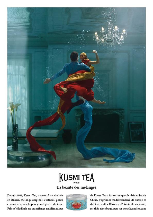 巴黎kusmi tea广告
