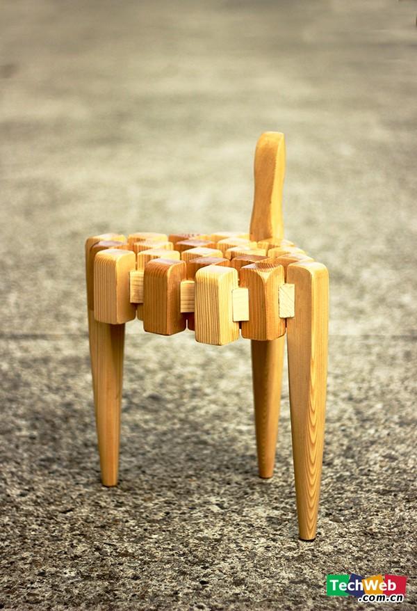 设计灵感来自于大自然的创意蝎子椅