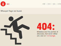 创意404页面设计欣赏