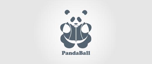 可爱国宝大熊猫logo