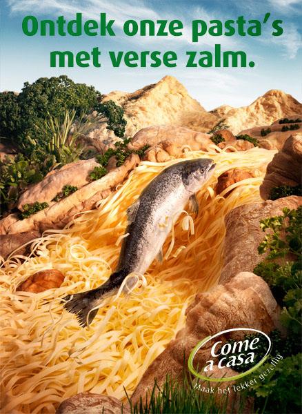 创意非凡的食品平面广告设计欣赏