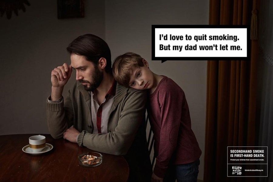 为了孩子请你“戒烟”