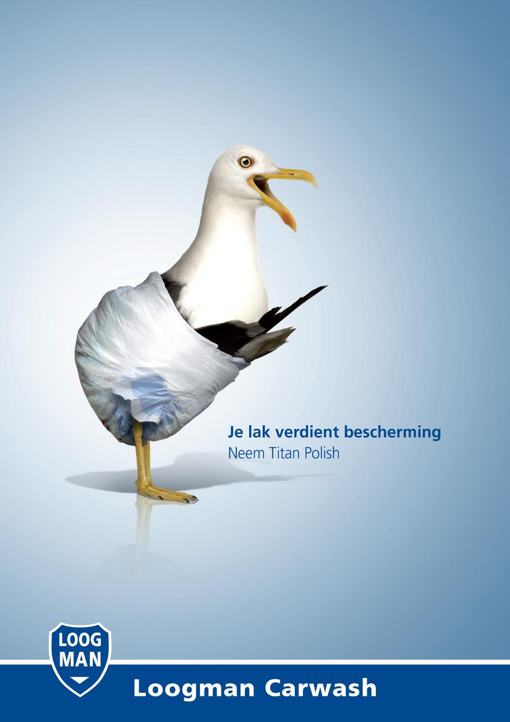 荷兰洗车行平面广告设计
