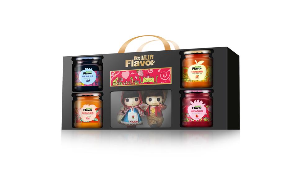 壹峰品牌酝味坊的果酱系列产品