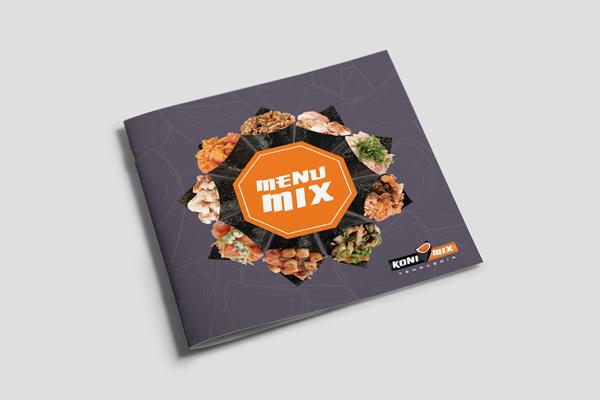 konimix餐厅菜谱设计