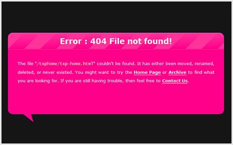 很有意思的404頁面設(shè)計
