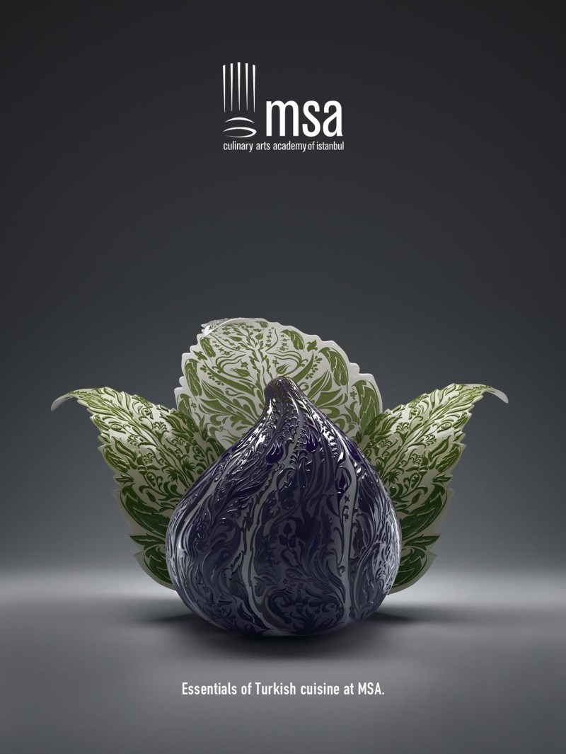 MSA烹饪艺术学院平面广告