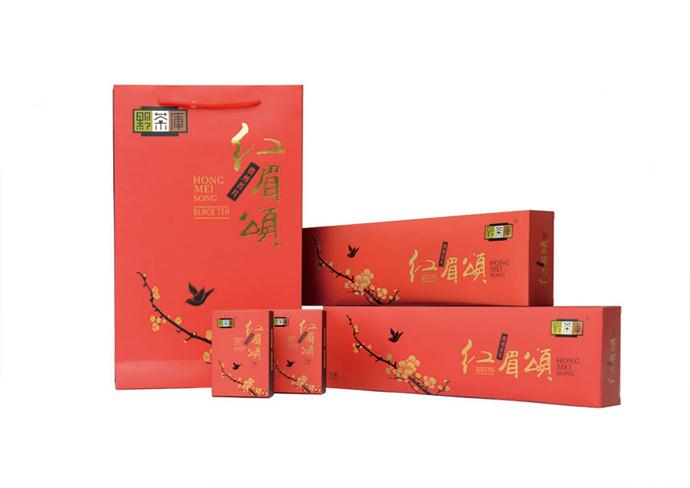 中国古典茶品包装——红梅颂