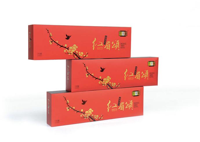 中国古典茶品包装——红梅颂