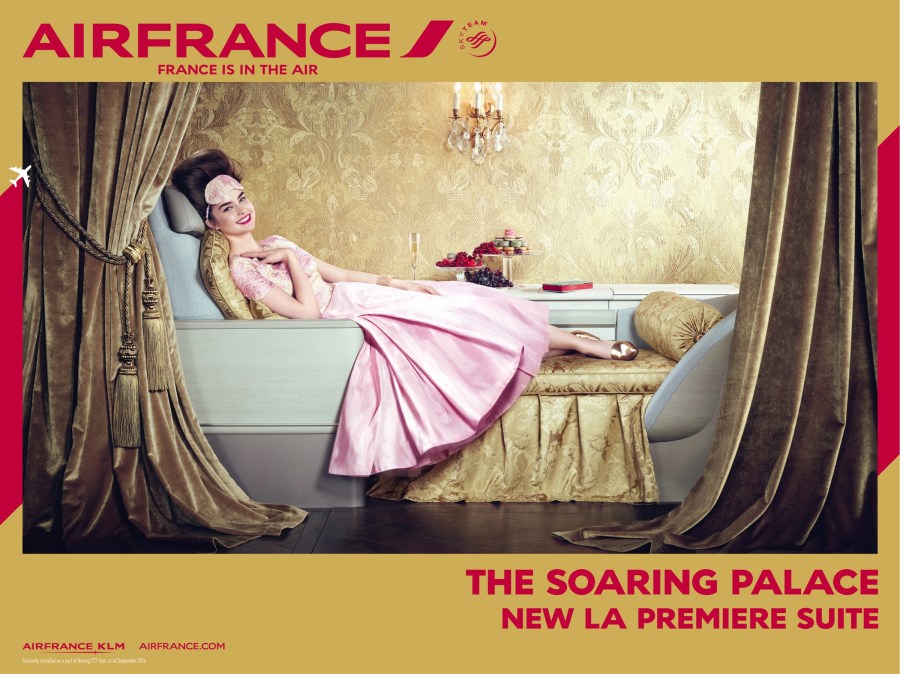 法国航空公司广告