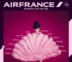法国航空公司广告