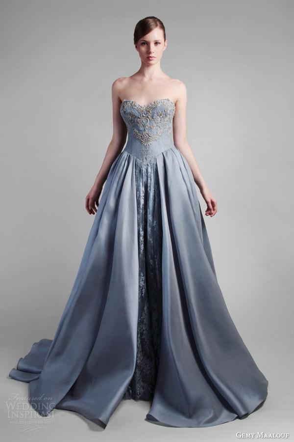 时尚端庄典雅的婚纱礼服设计