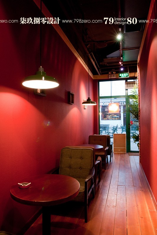 七九八零东南亚风格咖啡厅设计