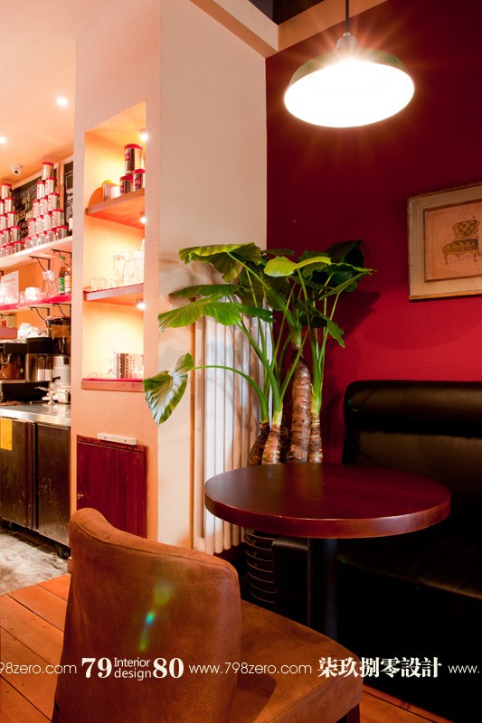 七九八零东南亚风格咖啡厅设计