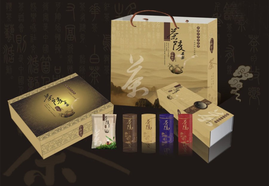 盛世佳聯(lián)茶酒盒品牌設計