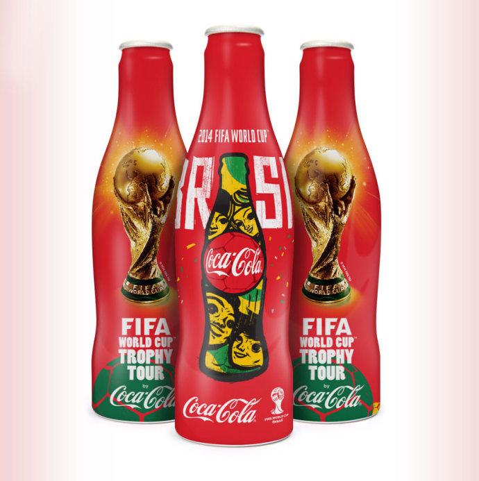 Mini世界杯纪念款汽水瓶包装