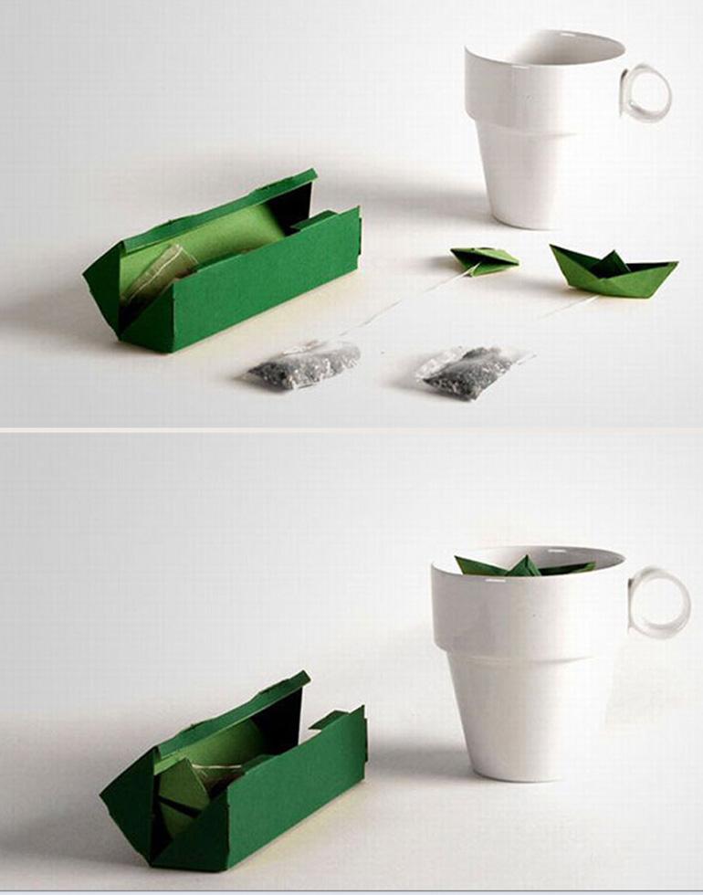 有趣又实用的创意茶包装