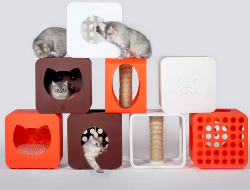 模块化猫咪创意宠物屋