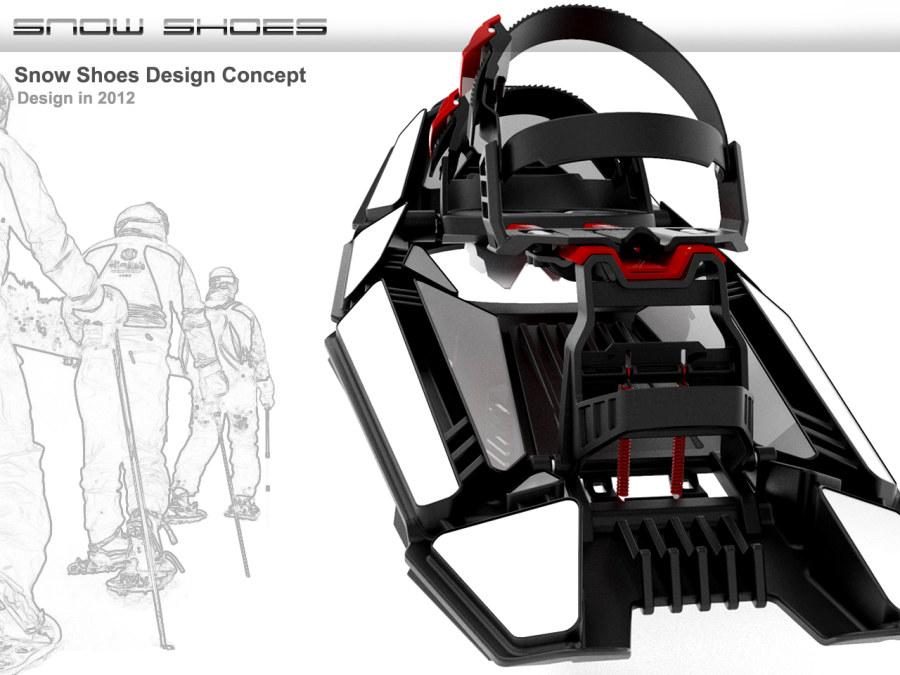 雪地行走專用雪鞋設(shè)計(jì)