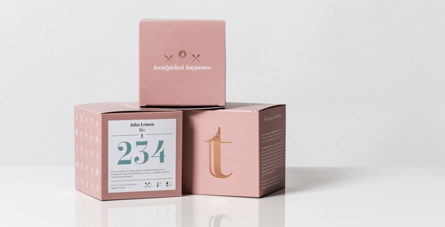 德国T茶叶品牌包装设计