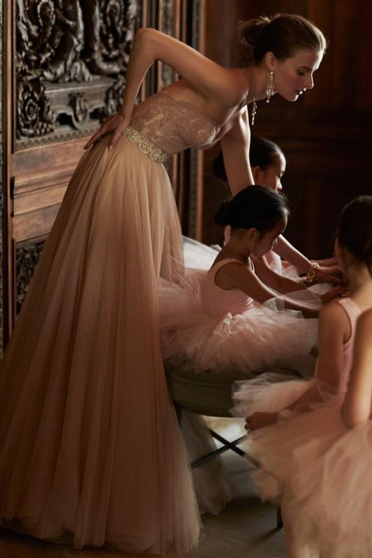 芭蕾舞者的优雅婚纱系列
