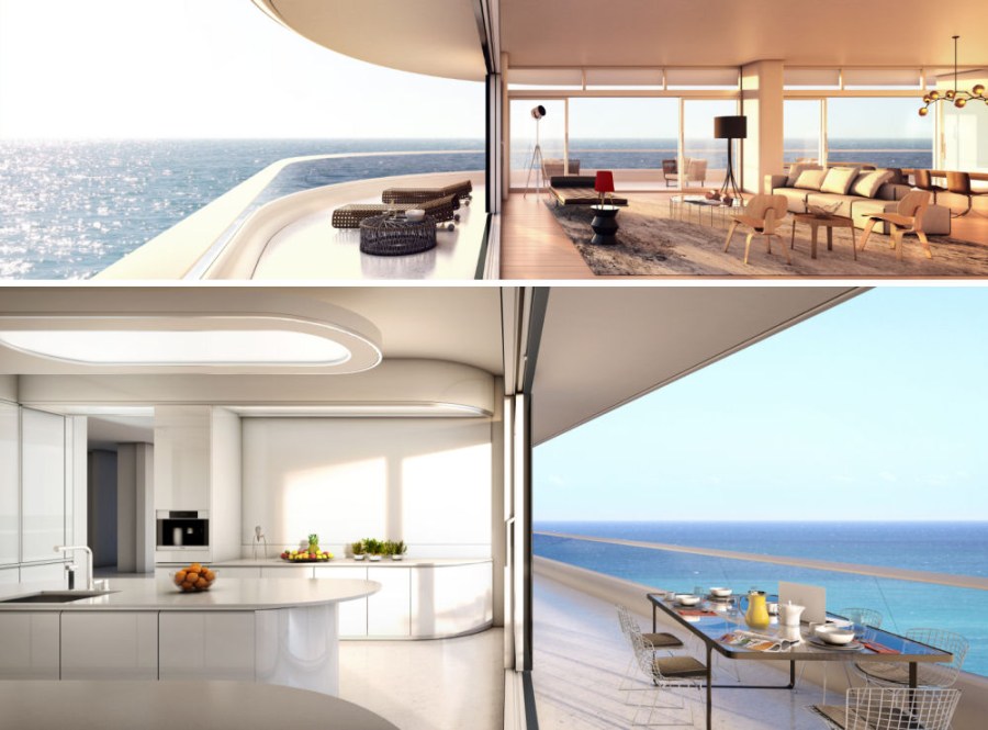  豪宅别墅设计 | 天空之城，迈阿密顶级海滩豪宅设计