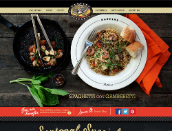 精美的食品类网页界面设计