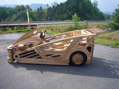不可思议的日本设计：拉风木车产品设计