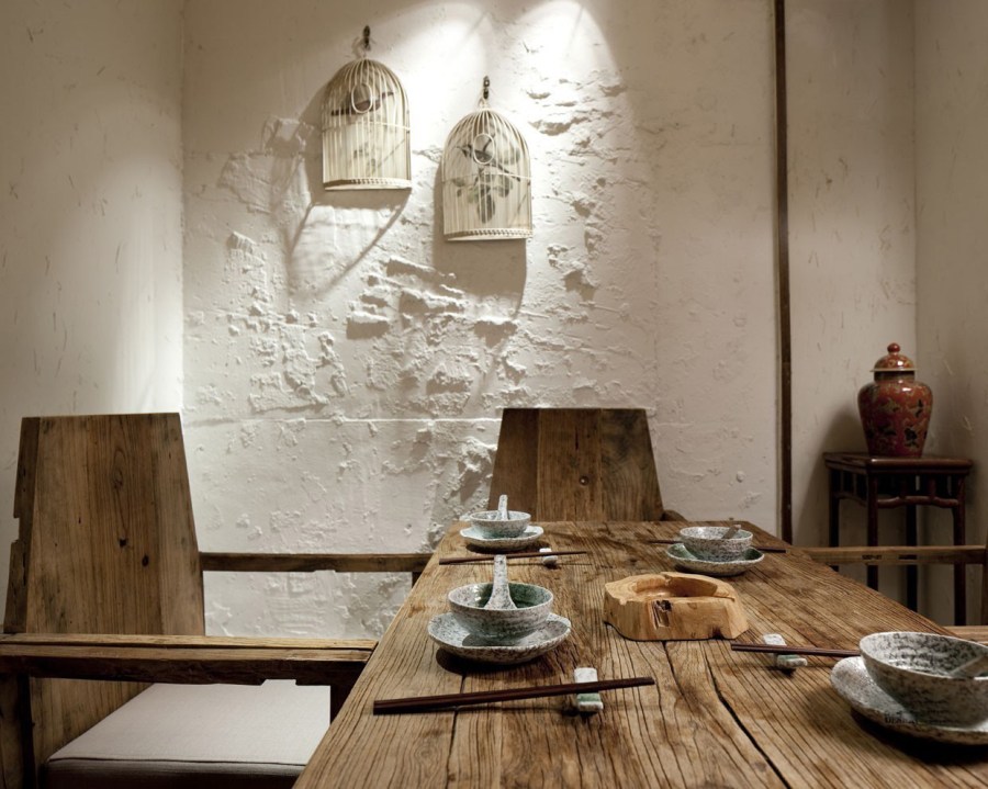 质朴古老的茶餐厅设计